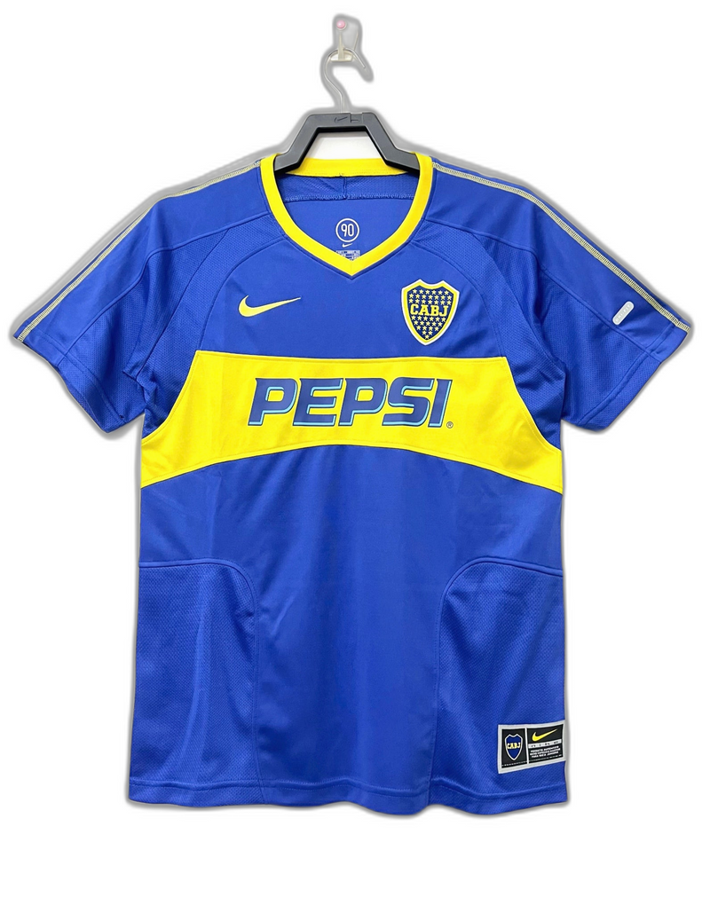 Camisa Boca Juniors 03/04 I Home - Versão Retrô