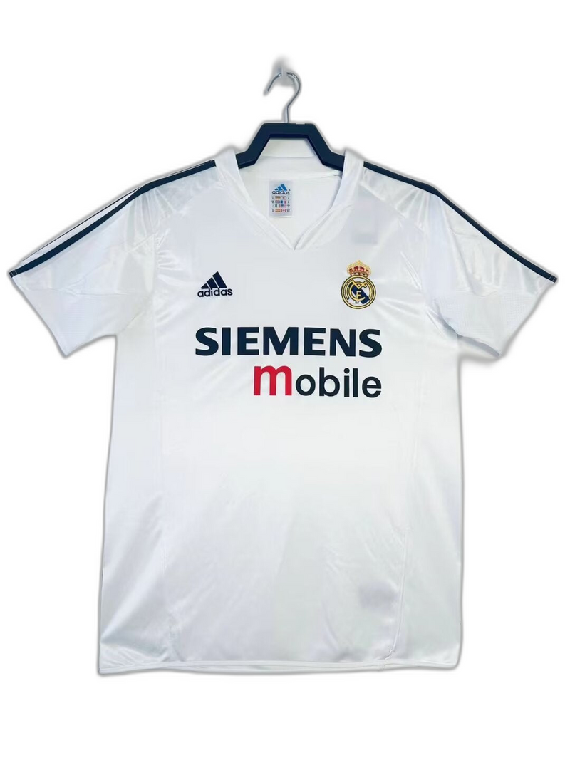 Camisa Real Madrid 04/05 I Home - Versão Retrô