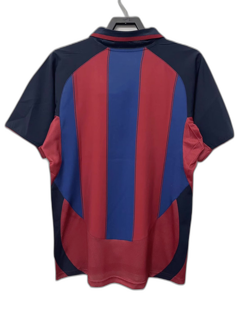 Camisa Barcelona 03/04 I Home - Versão Retrô