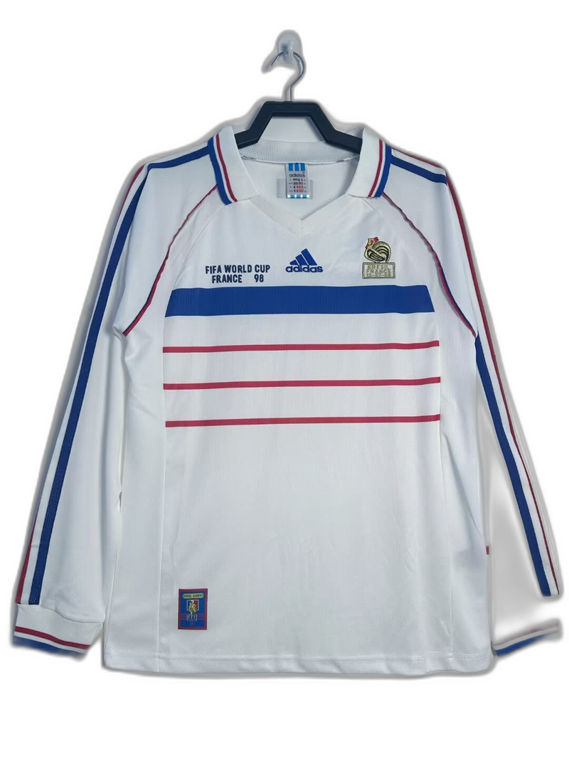 Camisa França 1998 - Versão Retrô Manga Longa