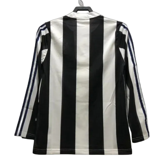 Camisa Newcastle United 95/97 I Home - Versão Retrô Manga Longa