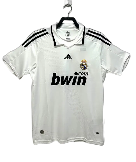 Camisa Real Madrid 08/09 I Home - Versão Retrô