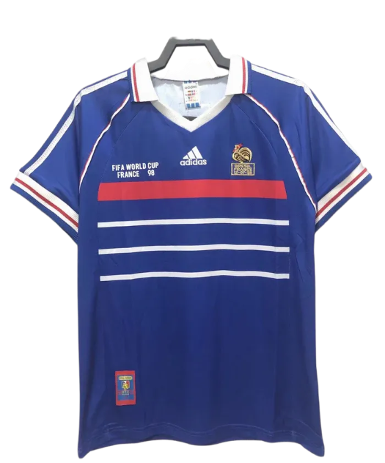 Camisa França 1998 I Home - Versão Retrô