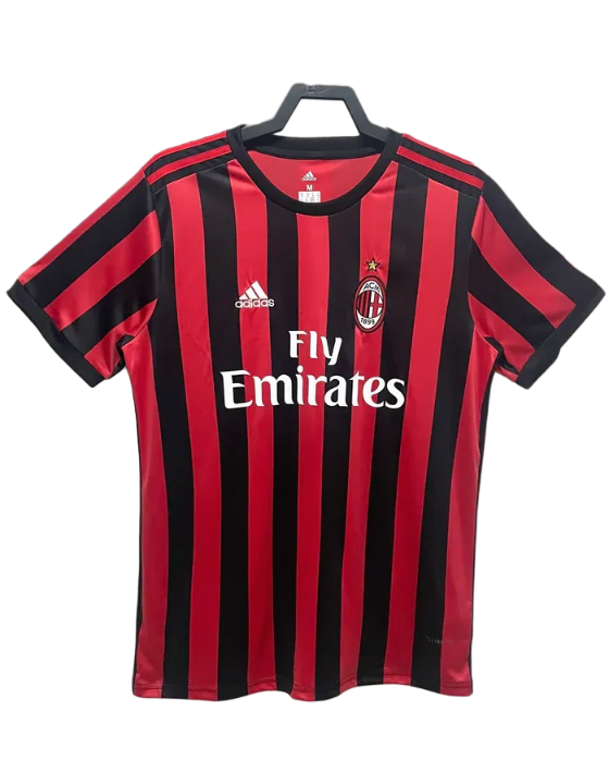 Camisa AC Milan 17/18 I Home - Versão Retrô