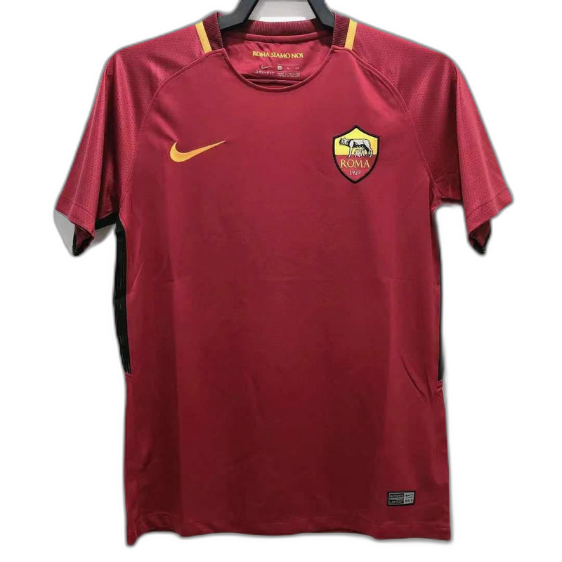 Camisa AS Roma 17/18 I Home - Versão Retrô