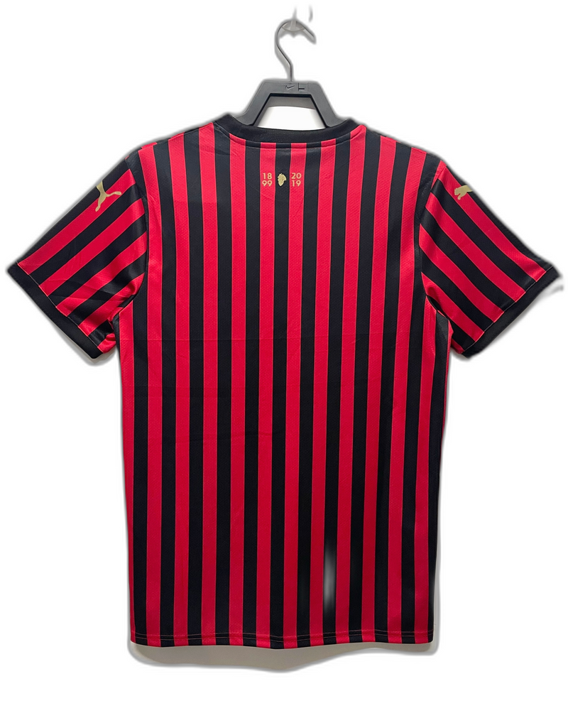 Camisa AC Milan - Edição 120º Aniversário - Versão Retrô