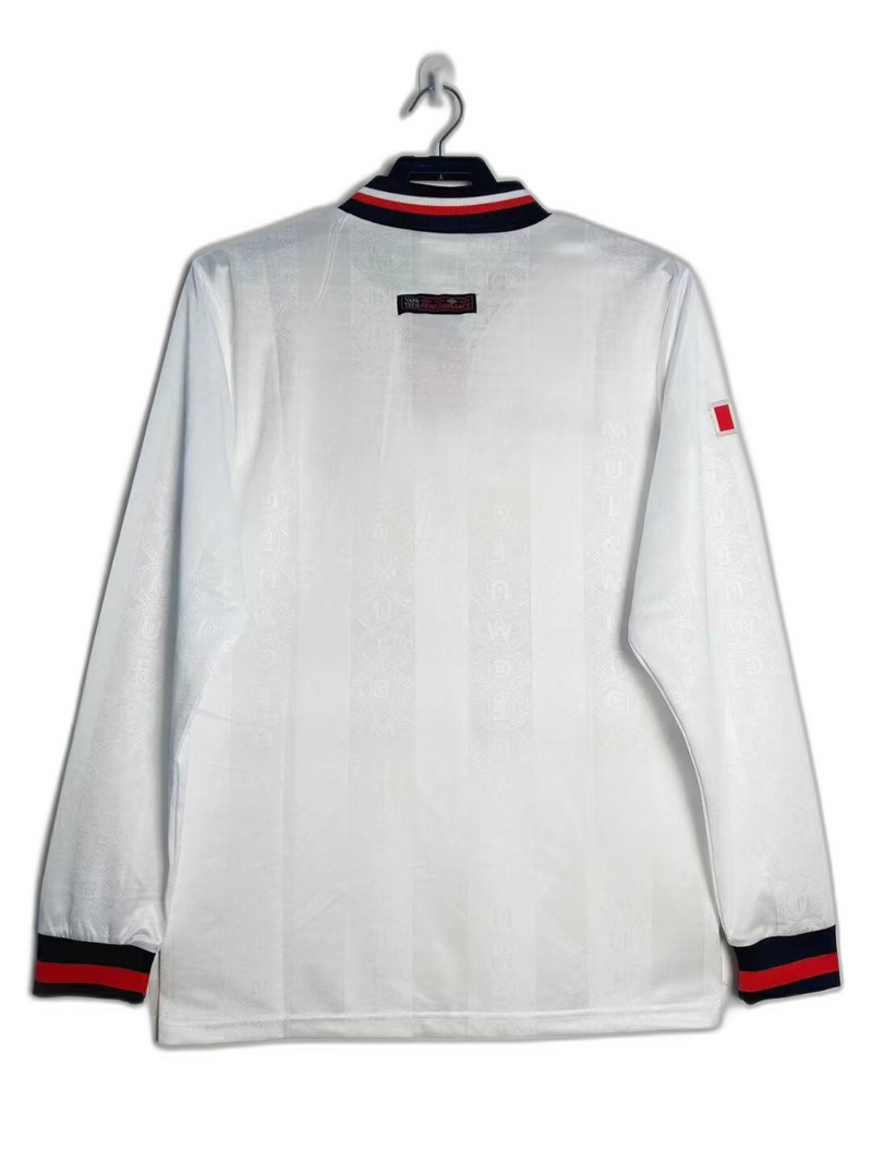 Camisa Manchester United 98/99 II Away - Versão Retrô Manga Longa