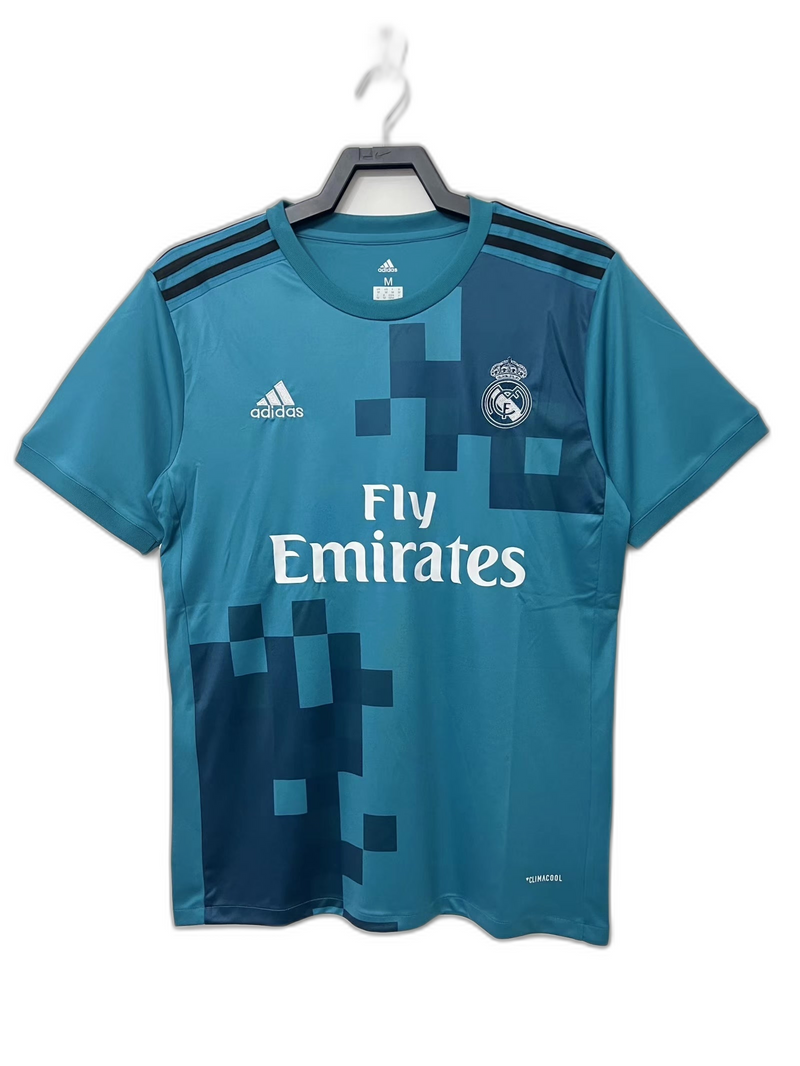 Camisa Real Madrid 17/18 III Third - Versão Retrô