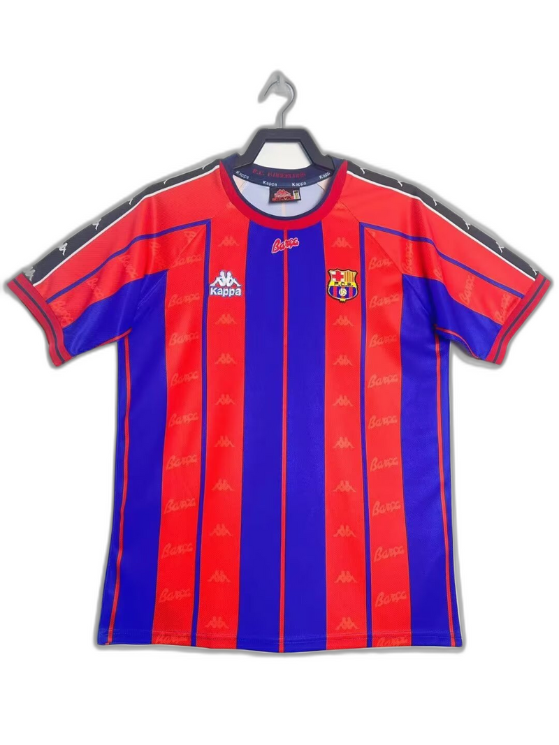 Camisa Barcelona 97/98 I Home - Versão Retrô