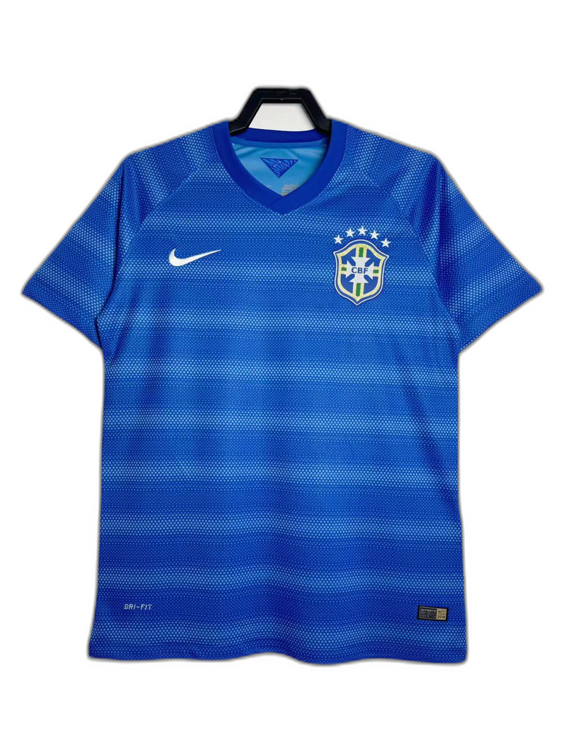 Camisa Brasil 2014 II Away - Versão Retrô