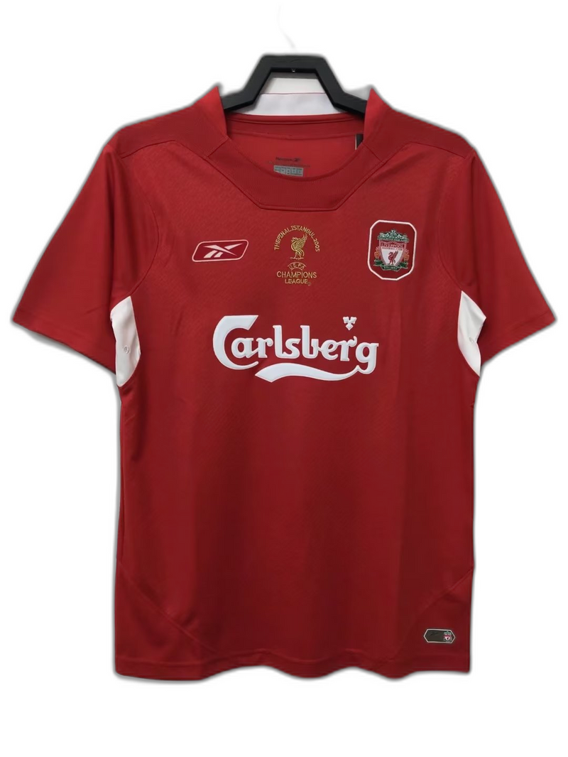 Camisa Liverpool 04/05 I Home - Versão Retrô