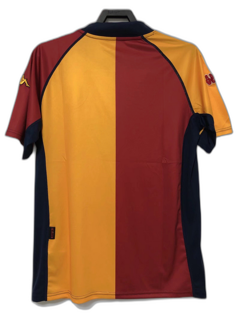 Camisa AS Roma 00/01 I Home - Versão Retrô