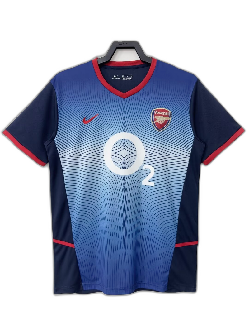 Camisa Arsenal 02/04 II Away - Versão Retrô