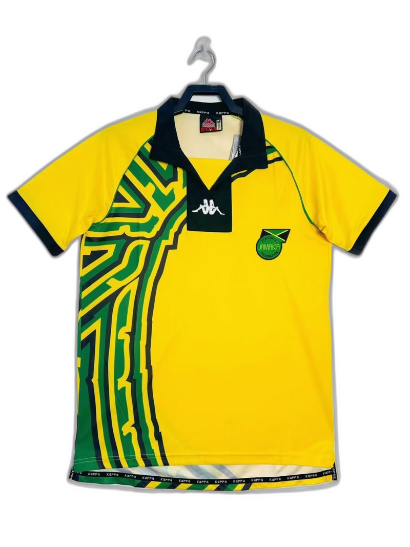 Camisa Jamaica 1998 I Home - Versão Retrô