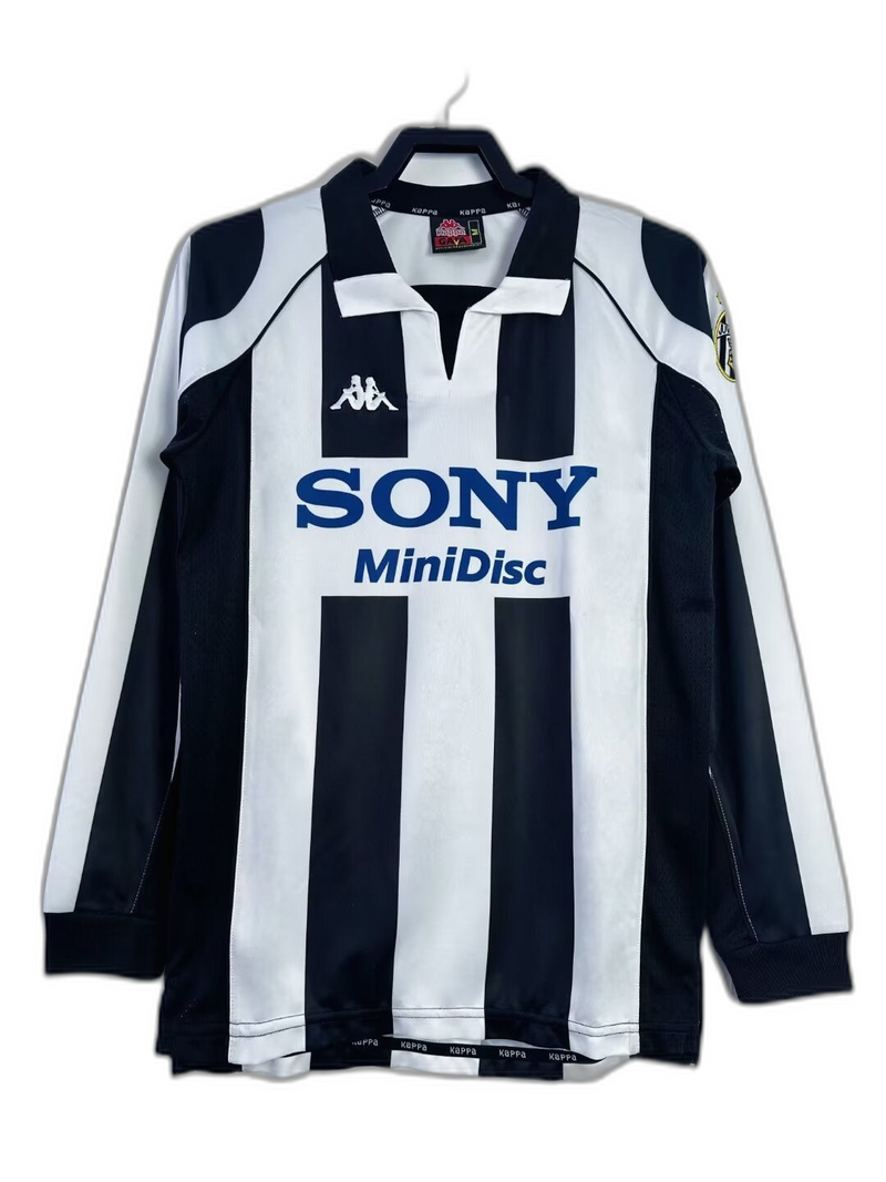 Camisa Juventus 97/98 I Home - Versão Retrô Manga Longa