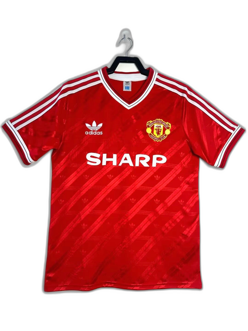 Camisa Manchester United 86/88 I Home - Versão Retrô