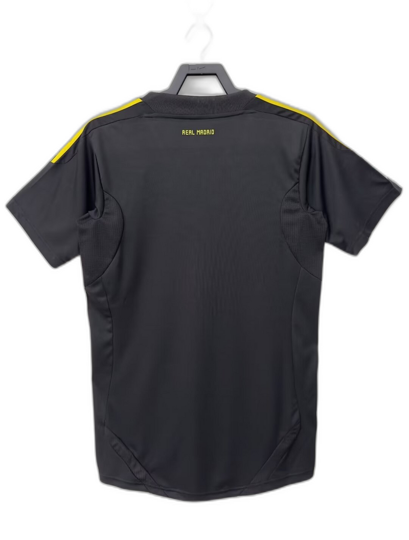 Camisa Real Madrid 11/12 Preta Goleiro - Versão Retrô