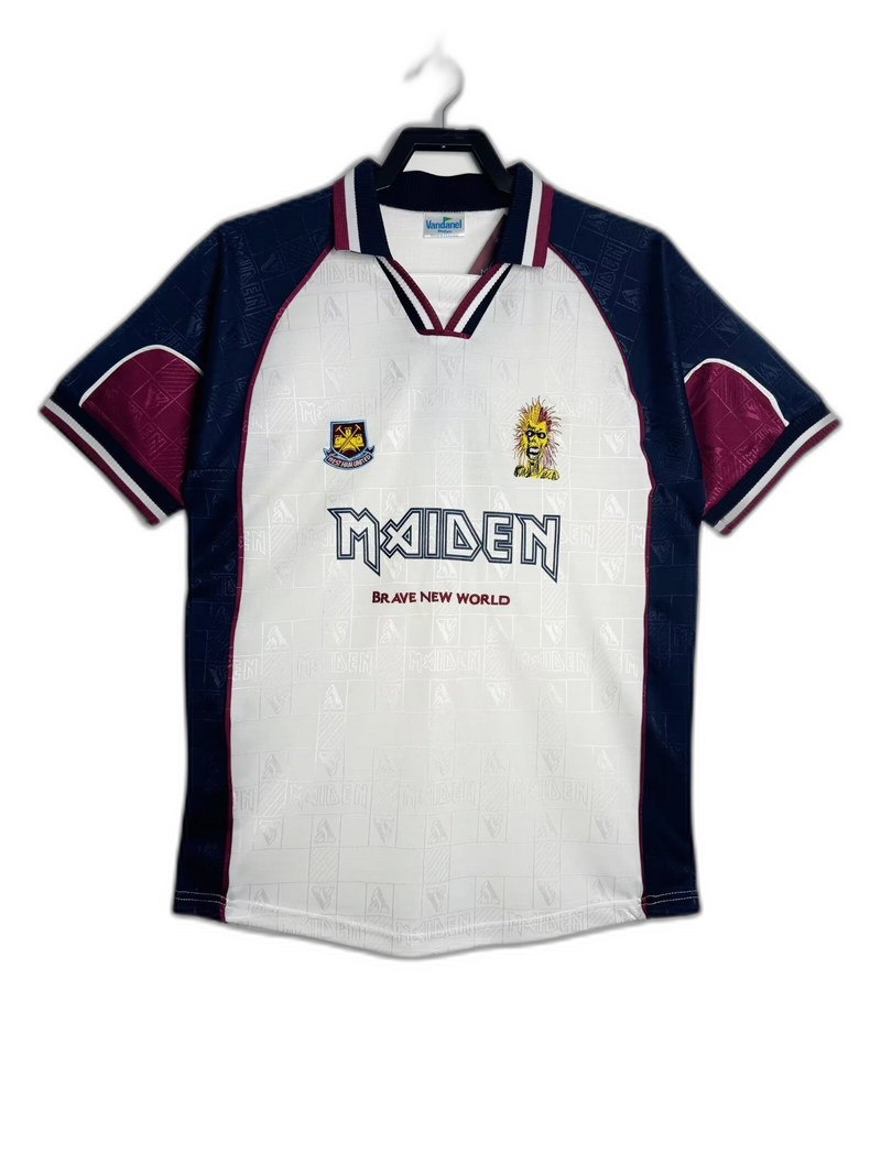 Camisa West Ham 1999 II Away - Versão Retrô