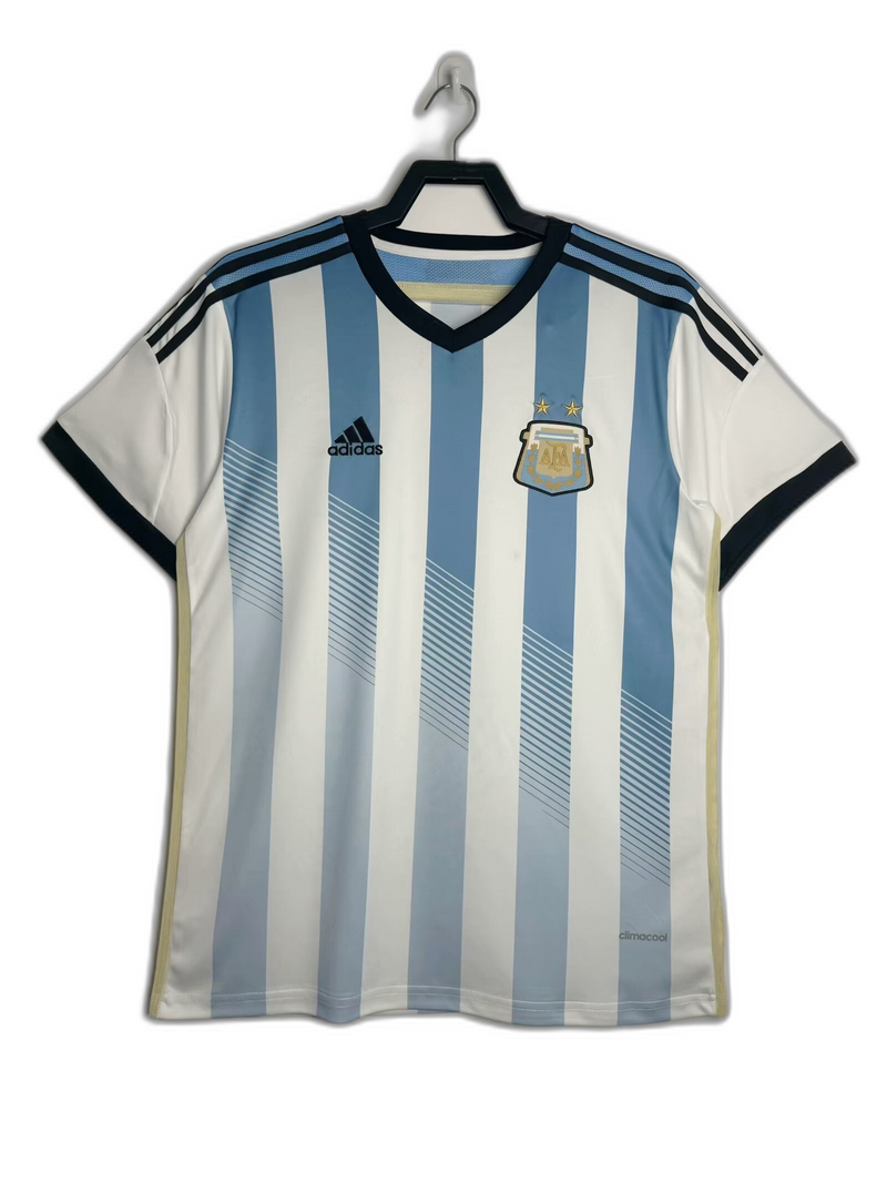 Camisa Argentina 2014 I Home - Versão Retrô