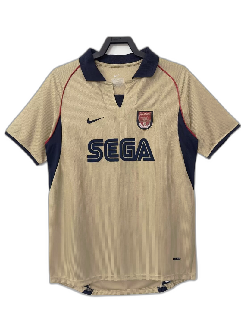 Camisa Arsenal 01/02 II Away - Versão Retrô