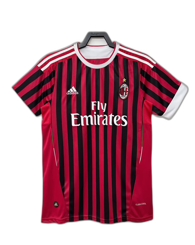 Camisa AC Milan 11/12 I Home - Versão Retrô