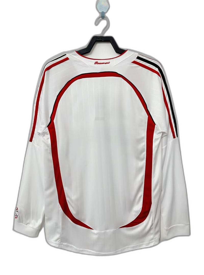 Camisa AC Milan 06/07 II Away - Versão Retrô Manga Longa