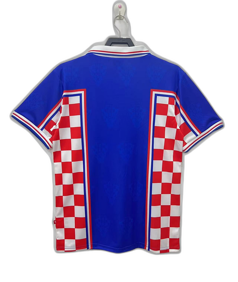 Camisa Croácia 1998 II Away - Versão Retrô