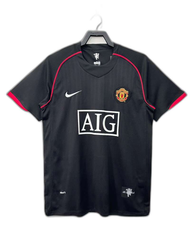 Camisa Manchester United 07/08 Black II Away - Versão Retrô