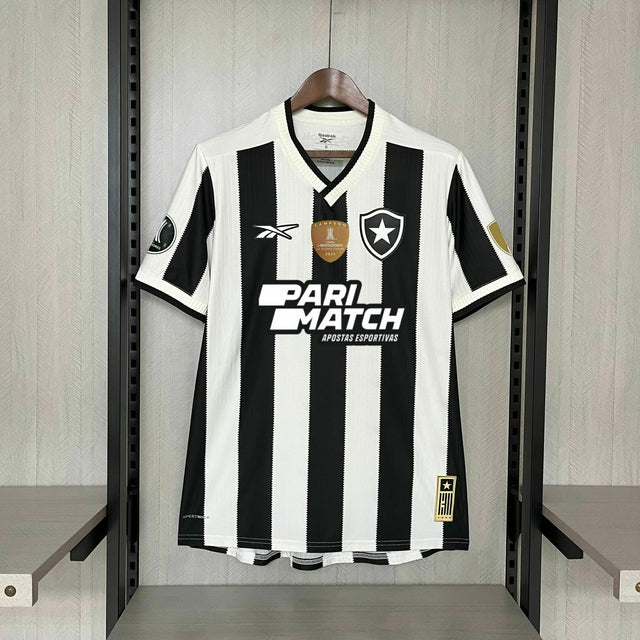 Camisa Botafogo 2024/25 Home (3 Patches Libertadores)