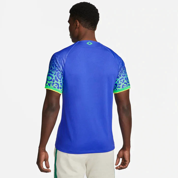 Camisa Brasil Away 22/23 s/n° Torcedor Nike Masculina - Azul