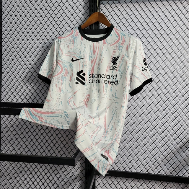 Camisa Liverpool Away 22/23 s/n° Torcedor Nike Masculina - Branco