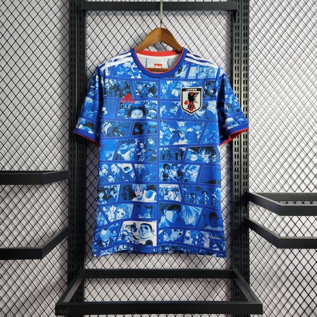 Camisa Seleção Japão Edição Comemorativa 2021 s/n° Torcedor Adidas Masculina - Azul