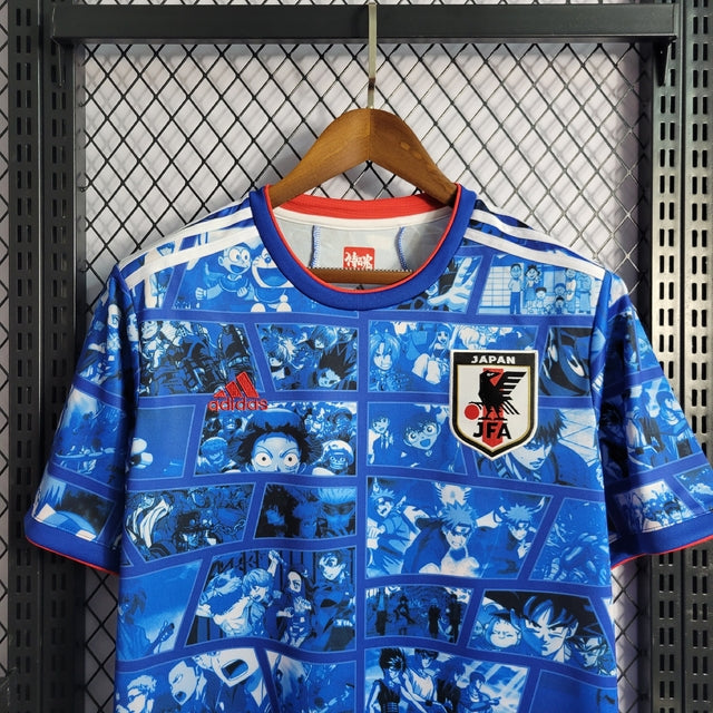 Camisa Seleção Japão Edição Comemorativa 2021 s/n° Torcedor Adidas Masculina - Azul