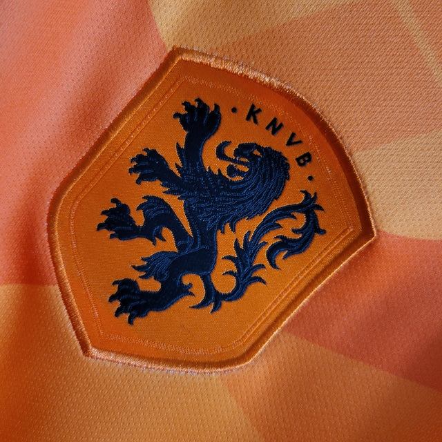 Camisa Seleção Holanda Training 22/23 s/n° Torcedor Nike Masculina - Laranja