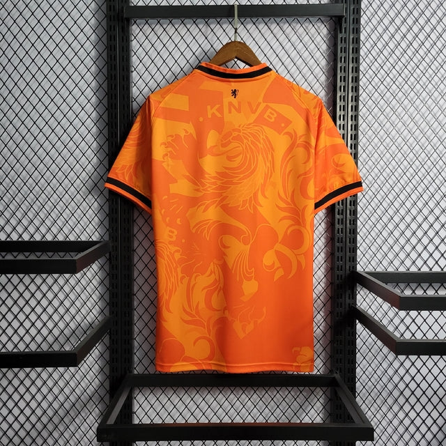 Camisa Seleção Holanda Training 22/23 s/n° Torcedor Nike Masculina - Laranja