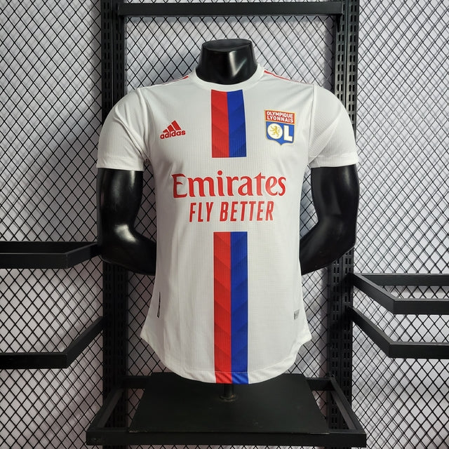 Camisa Lyon Home 22/23 s/n° Player Version Adidas - Branco