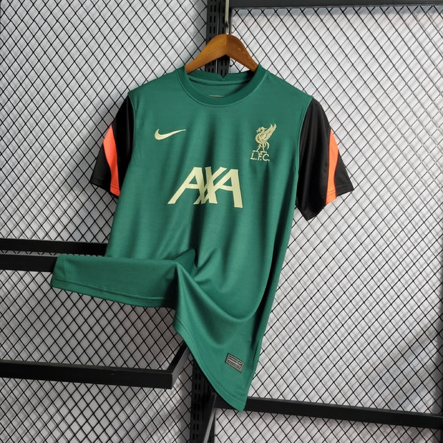 Camisa Liverpool Training Suit 22/23 s/n° Torcedor Nike Masculina - Verde