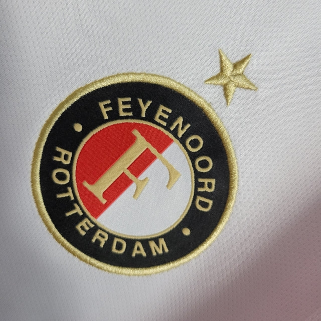 Camisa Feyenoord Home 22/23 Adidas s/n° Torcedor - Vermelho+Branco