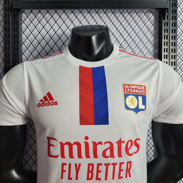 Camisa Lyon Home 22/23 s/n° Player Version Adidas - Branco