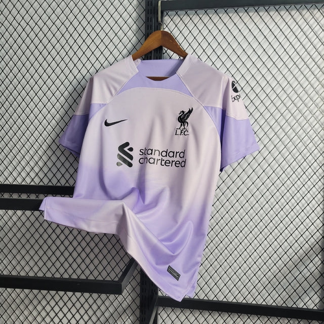 Camisa Liverpool Goalkeeper 22/23 s/n° Torcedor Nike Masculina - Roxo