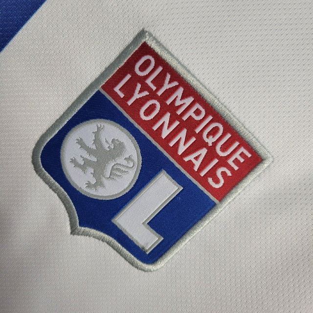 Camisa Lyon Home 22/23 s/n° Torcedor Adidas Masculina - Branco