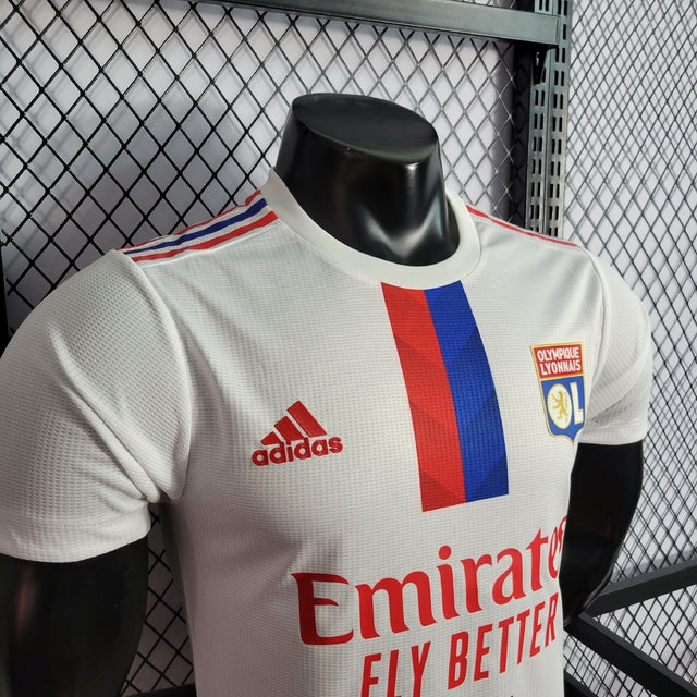 Camisa Lyon Home 22/23 s/n° Player Version Adidas - Branco