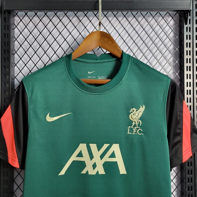 Camisa Liverpool Training Suit 22/23 s/n° Torcedor Nike Masculina - Verde