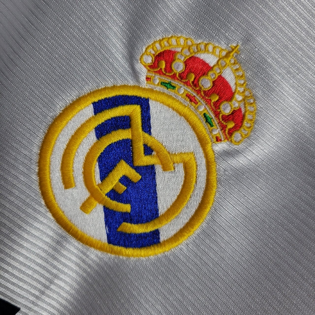 Camisa Retrô Real Madrid 98/99 Home Adidas - Branco