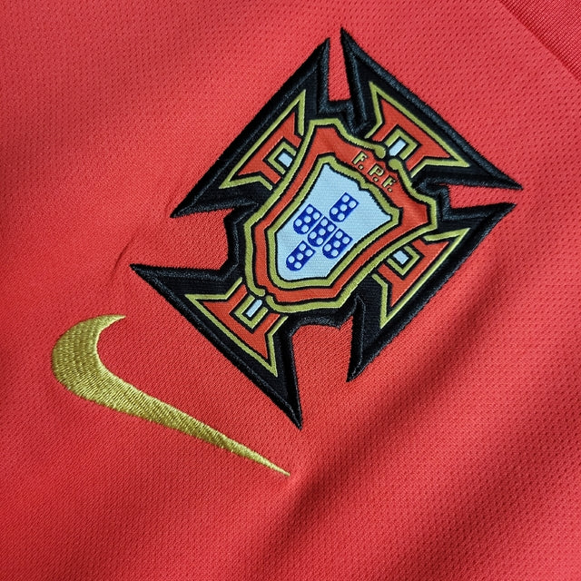 Camisa Seleção Portugal Home 22/23 s/n° Torcedor Nike Masculina - Vermelha