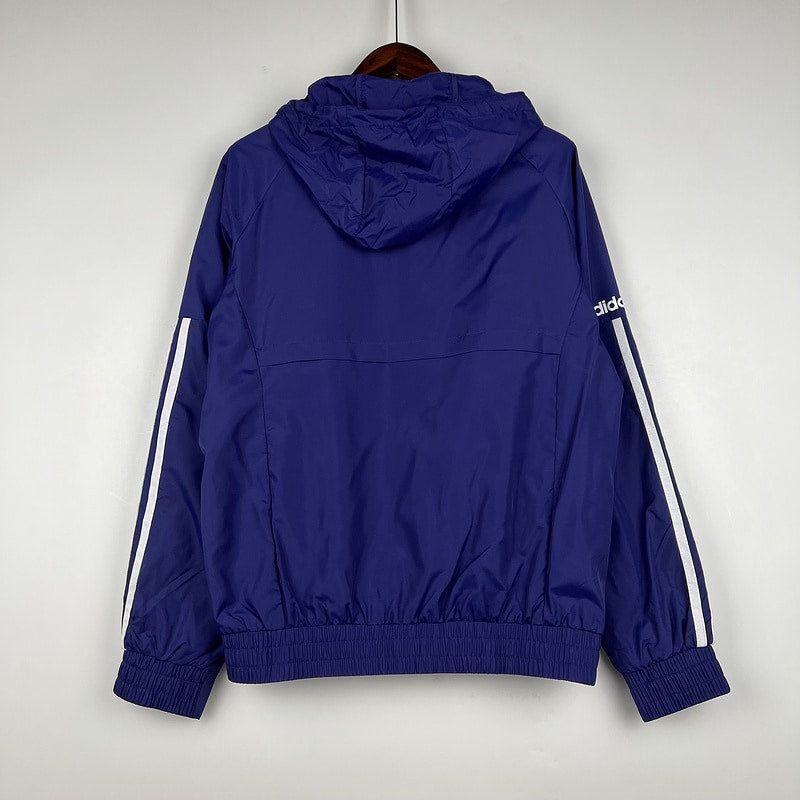 Jaqueta Corta Vento Adidas Essential - Azul