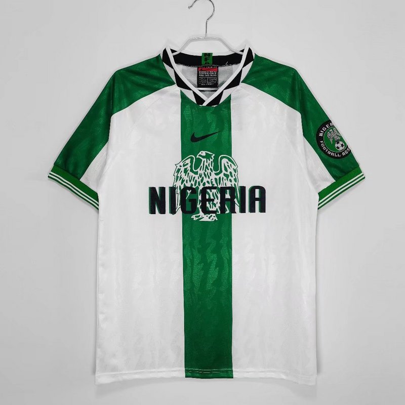 Camisa Retrô Nigéria 1996 Away