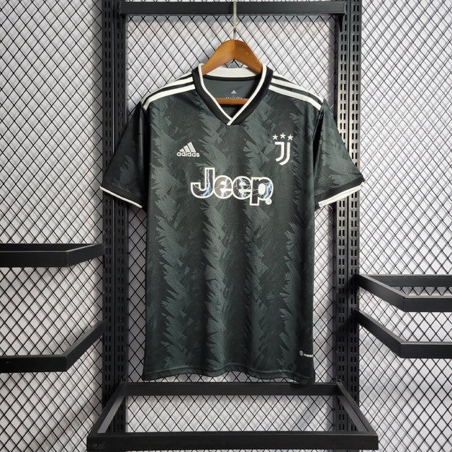 Camisa Juventus Away 22/23 s/n° Torcedor Adidas Masculina - Preto