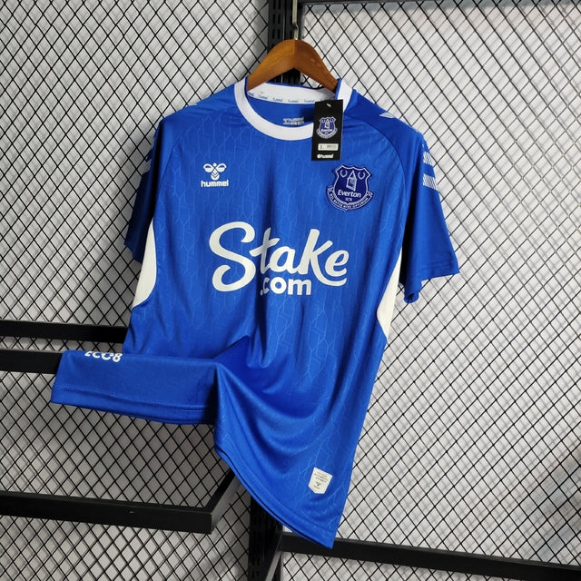 Camisa Everton Third Home 22/23 s/n° Torcedor Hummel Masculina - Azul