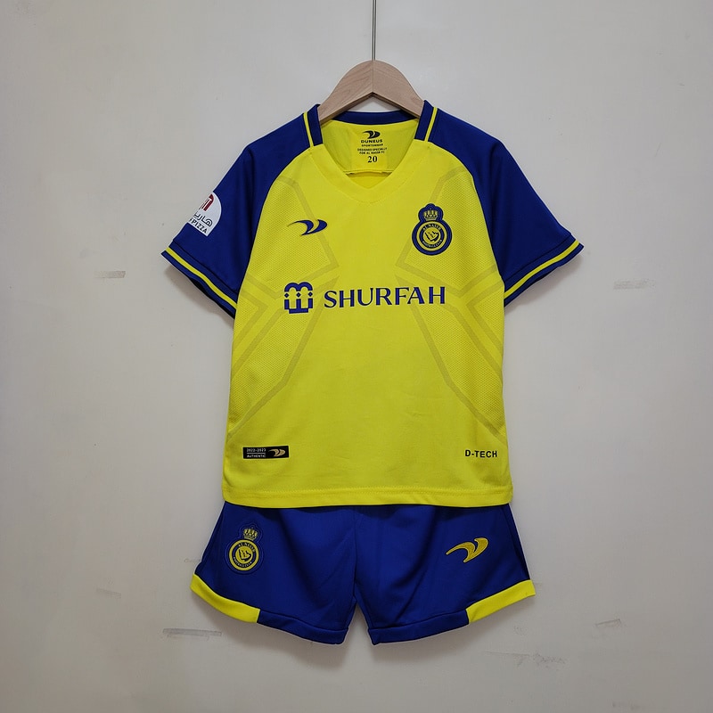 Conjunto Infantil Al Nassar 2022/23 Home